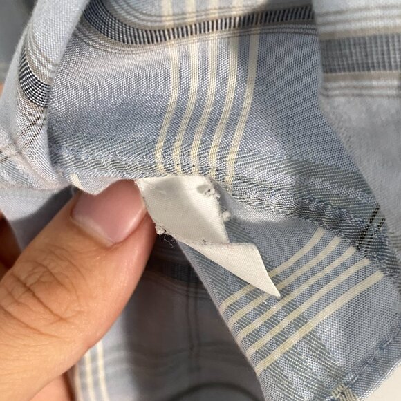 Vintage Burberry's of London Plaid Button Up Shirt Size 41 (L) - Picture 6 of 9